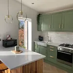 Modern 2-bed 20 Mins From Airport דירה